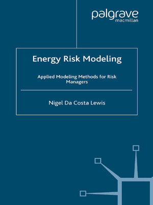 cover image of Energy Risk Modeling